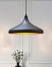 MYLİGHTS MODERN SPOR METAL SARKIT AVİZE MUTFAK AVİZE  CAFE AVİZE  35 CM - 1
