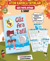 Atom Karınca 3. Sınıf Güz Ara Tatil Kitabı - 1