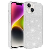 Apple iPhone 14 Plus Kılıf Zore Shining Simli Silikon Kılıf - 4