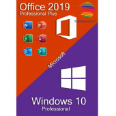 Windows 10 Pro + Office 2019 Pro Plus Dijital Lisans Anahtarı - 1
