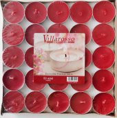 MUM TEALİGHT KIRMIZI 50 ADET thumbnail 2