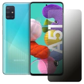 Samsung Galaxy A51 Hayalet Privacy FlexiGlass MAT Nano Ekran Koruyucu - 1
