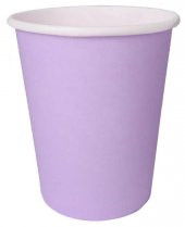 BARDAK KARTON MAKARON LİLA 8 OZ 8 ADET thumbnail 1