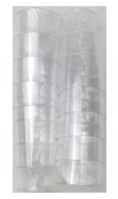 KADEH ve KASE AKRİLİK 180 CC ŞEFFAF 10 ADET thumbnail 3