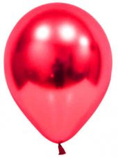 BALON KROM PARLAK 12 İNC KIRMIZI 50 ADET - 1