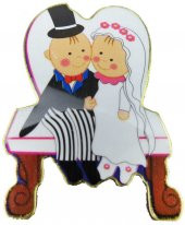 STİCKER GELİN DAMAT YAPIŞKANLI PK:30-KL:1200 thumbnail 1