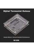 Dijital Termostat Kutusu Akvaryum Kuluçka Makinesi Buzdolabı Derindondurucu Termostat W1209 Kutusu - 1