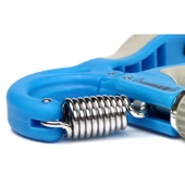 Sertlik Ayarlanabilir 5-60kg Direnç Sayaçlı El Egzersiz Yayı Kırmızı  Mavi - 3