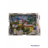 ADA EVLERİ 500 PARÇA AHŞAP PUZZLE - 1