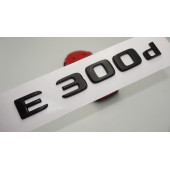 E 300d Bagaj Parlak Siyah ABS 3M 3D Yazı Logo - 1