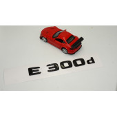 E 300d Bagaj Parlak Siyah ABS 3M 3D Yazı Logo - 2