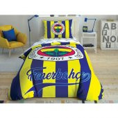 Taç Lisanslı Fenerbahçe Çubuklu Tek Kişilik Nevresim Takımı - 1