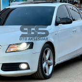 Audi A4 B8 2009 ve arası2014 Yarasa Ayna Kapağı Piano Black Abs Plastik BATMAN - 8