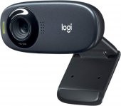 Logitech C310 HD 720p Web Kamerası - Siyah - 1