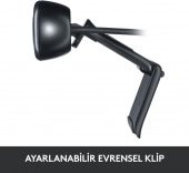 Logitech C310 HD 720p Web Kamerası - Siyah - 2