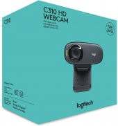Logitech C310 HD 720p Web Kamerası - Siyah - 3
