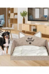 Kedi Köpek Yatağı Kahve - 5