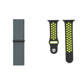 Watch Nike Esnek Silikon Kordon Ve Hasır Kordon 42-44 mm - 1