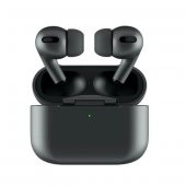 Apple Uyumlu Watch 7 Nike 44 Gümüş Akıllı Saat Black Airpods Kablosuz Şarj Anc Bluetooth Kulaklık - 3