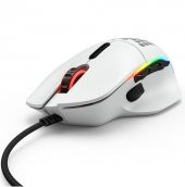 Glorious Model  I Kablolu Mat Beyaz  RGB Oyuncu Mouse GLO-MS-I-MW - 1