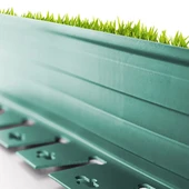 Lux Garden Çim Ayırıcı 20 M Yeşil Çim Sınırlayıcı Taş Toprak Ayıracı Çim Ayracı Çim Ayırıcı Bariyeri - 5