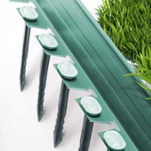 Lux Garden Çim Ayırıcı 10 M Yeşil Çim Sınırlayıcı Taş Toprak Ayıracı Çim Ayracı Çim Ayırıcı Bariyeri - 3