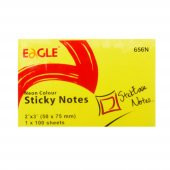 Eagle 50x75 mm Neon Renk Sticky Yapışkanlı Not Kağıdı 100 Yaprak (656N) 4 Adet - 3