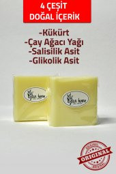 Kükürt Sabunu/Salisilik Asit Ve Çay Ağacı Yağlı 125gr 1 Adet (sivilce-akne-egzama-sedef-mantar) - 1