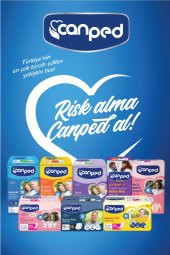 Canped Hasta Bezi Yetişkin Bel Bantlı XL- Ekstra Büyük Boy 42 Adet - 3