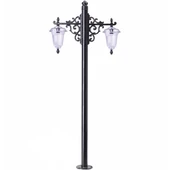 Çift Kollu Bahçe Aydınlatma Direği - 1