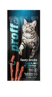 Proff Ton Balıklı ve Karidesli Kedi Ödül Çubuğu 3*5 GR - 1