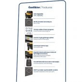 GOLDMASTER GM 7477 VİTAL 3.8L AİRFRYER YAĞSIZ KIZARTMA SICAK HAVA FRİTÖZ - 2