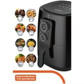 GOLDMASTER GM 7477 VİTAL 3.8L AİRFRYER YAĞSIZ KIZARTMA SICAK HAVA FRİTÖZ - 3