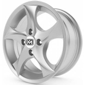 FORD UYUMLU JANT KM444 6X14 4X108 ET-35 67.2 SİLVER ( 4 ADET) - 3