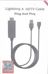 HYTECH HY-X054 USB-F TO HDMII 1 METRE TELEFON UYUNKU KABLO - 1
