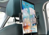S-LINK SL-AT20 AYARLANABİLİR KOLTUK ARKASI SİYAH TELEFON VE TABLET TUTUCU - 4