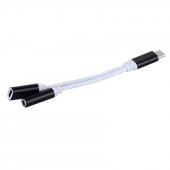 Type C To 3.5mm Stereo Kulaklık Şarj Çevirici Dönüştürücü Adaptör - 5
