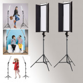 Deyatech Softbox LED Panel Pro Video Işık Makyaj ve Youtuber Işık - 1