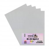 Beyaz Keçe A4 2 mm 20x30 cm 5 li 1 Paket Okul Kreş Etkinlik - 1