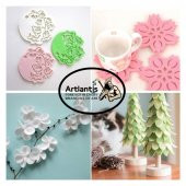 Beyaz Keçe A4 2 mm 20x30 cm 5 li 1 Paket Okul Kreş Etkinlik - 3