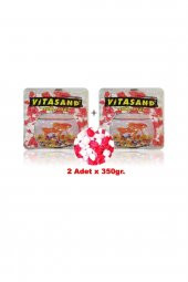 Kırmızı Beyaz Fanus Çakılı 2 Paket (350gr+350gr) - 1