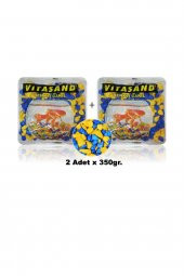 Sarı Lacivert Fanus Çakılı 2 Paket (350gr+350gr) - 1