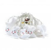 10lu Sevimli Ay Led Dekoratif Led Günışığı Led Gülen Ay - 2