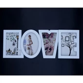 4'Lü Love Harflerinden Oluşan Şık Dekoratif Resim Çerçevesi - 1