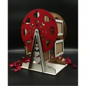 Ahşap Fotoğraflı Dönme Dolap - 3