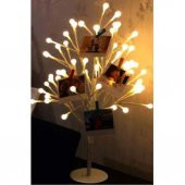 Baloncuk Ağaç Tasarımlı Masa Ve Gece Lambası Hayat Ağacı Fotoğraf Ağacı - 4