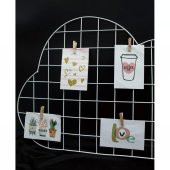 Beyaz Bulut Fotoğraf Askısı - 2