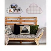 Beyaz Bulut Fotoğraf Askısı - 3