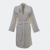 ARYILDIZ HOME ARYILDIZ HOME NERİSA KREM BORNOZ - 1