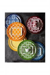 Porland Morocco 18 Parça İkram ve Kahvaltı Takımı 04+p021276 - 5